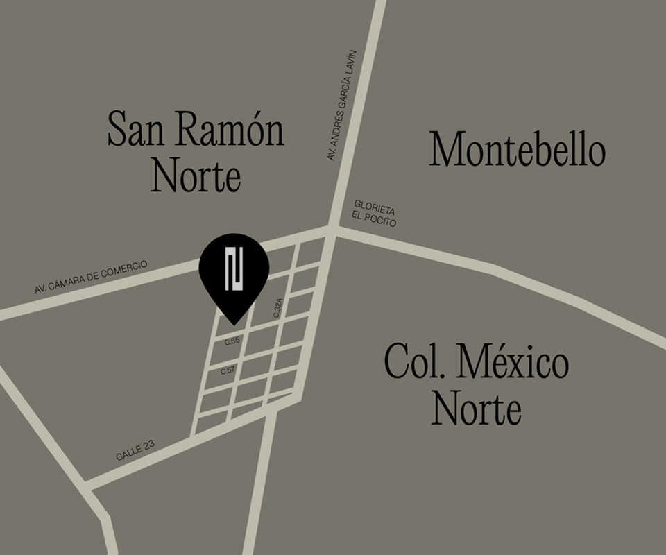 Ubicación ONCE - San Ramón Norte, Mérida